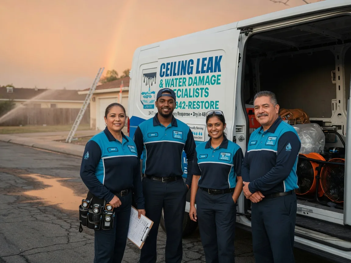Ceiling Leak Cleanup company in Adrian, PA