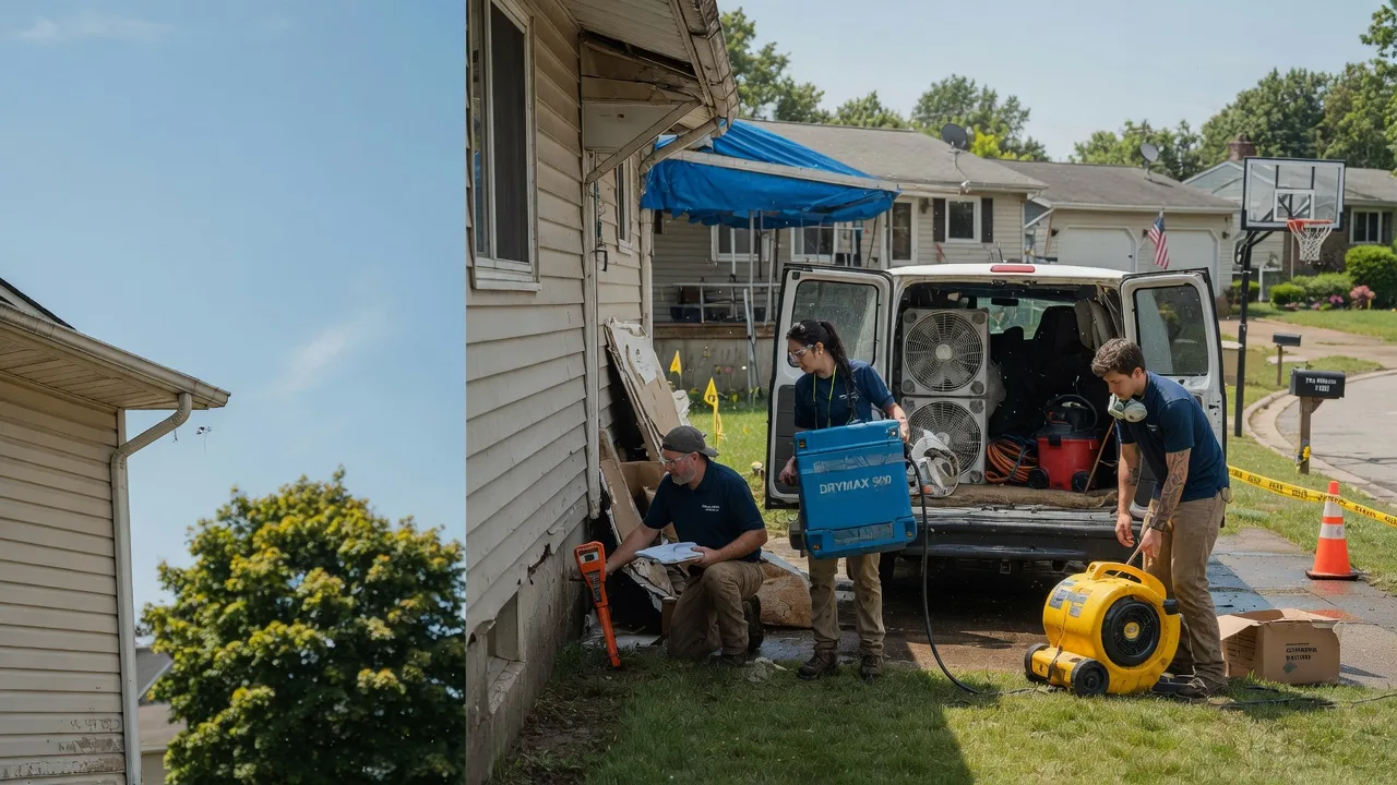 Ceiling Leak Cleanup in Adrian, PA near me